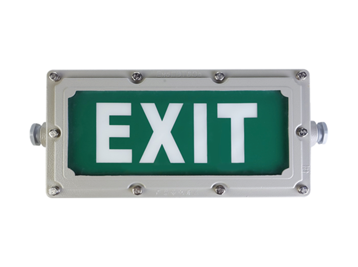 EXPLOSION PROOF LED EMERGENCY EXIT SIGN LIGHT